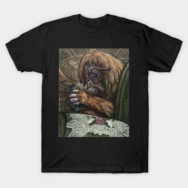 The classic Orangutan look T-Shirt by Artladyjen